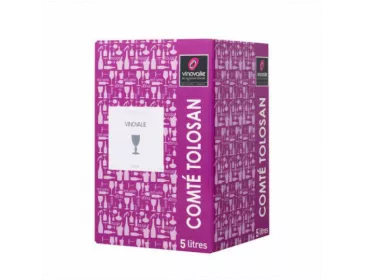 BIB Merlot-Malbec rouge - Vinovalie - 5 l