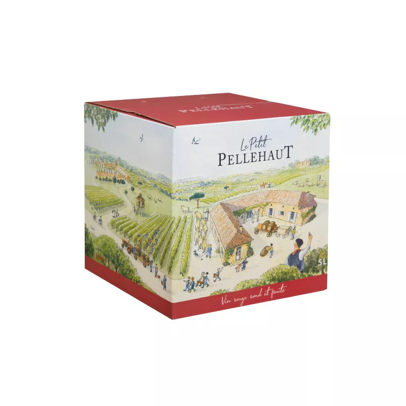 BIB Le Petit Pellehaut  Rouge - Château Pellehaut - 5 l