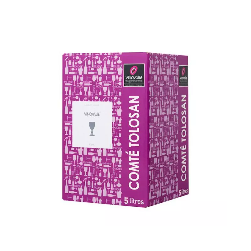 BIB Duras-Gamay rouge - Vinovalie - 5 l