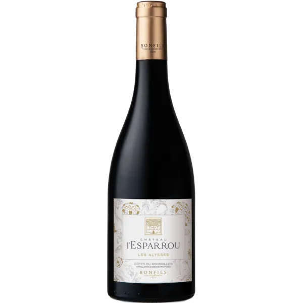 Bouteille Les Alysses rouge Château L'Esparrou - 75 cl