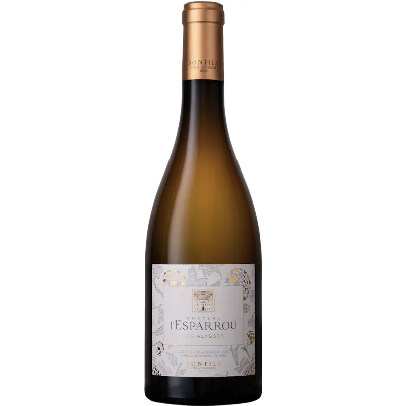 Bouteille Les Alysses Blanc Château L'Esparrou - 75 cl