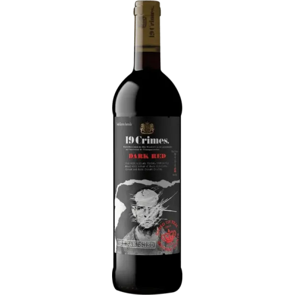 Bouteille The Banished rouge - 19 Crimes - 75 cl