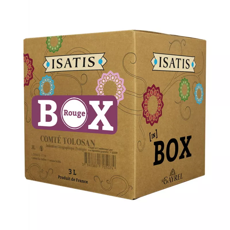 BIB Isatis rouge - Alain Gayrel - 3 l