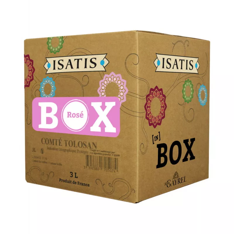 BIB Isatis rosé - Alain Gayrel - 3 l