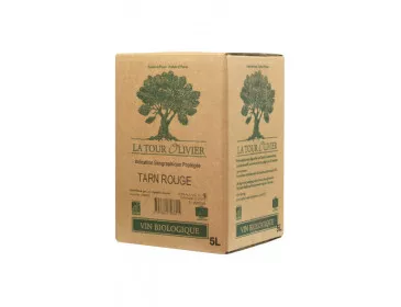 BIB La Tour Olivier rouge - Alain Gayrel - 5 l