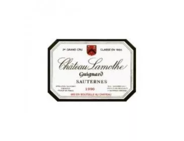 Lamothe Guignard, Sauternes 1989 - Achat Sauternes au