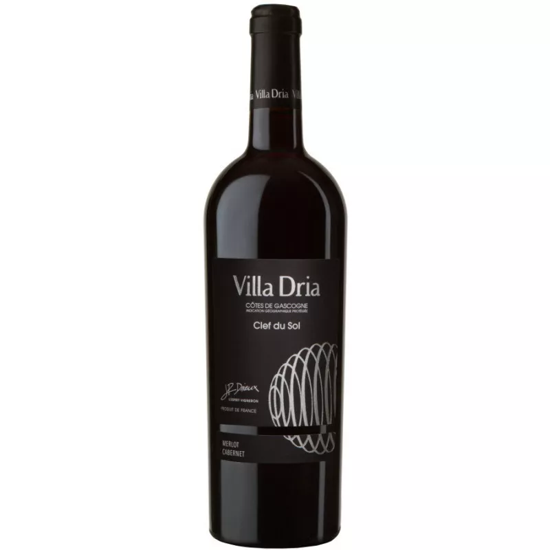 Clef du sol, Merlot Cabernet rouge - Villa Dria