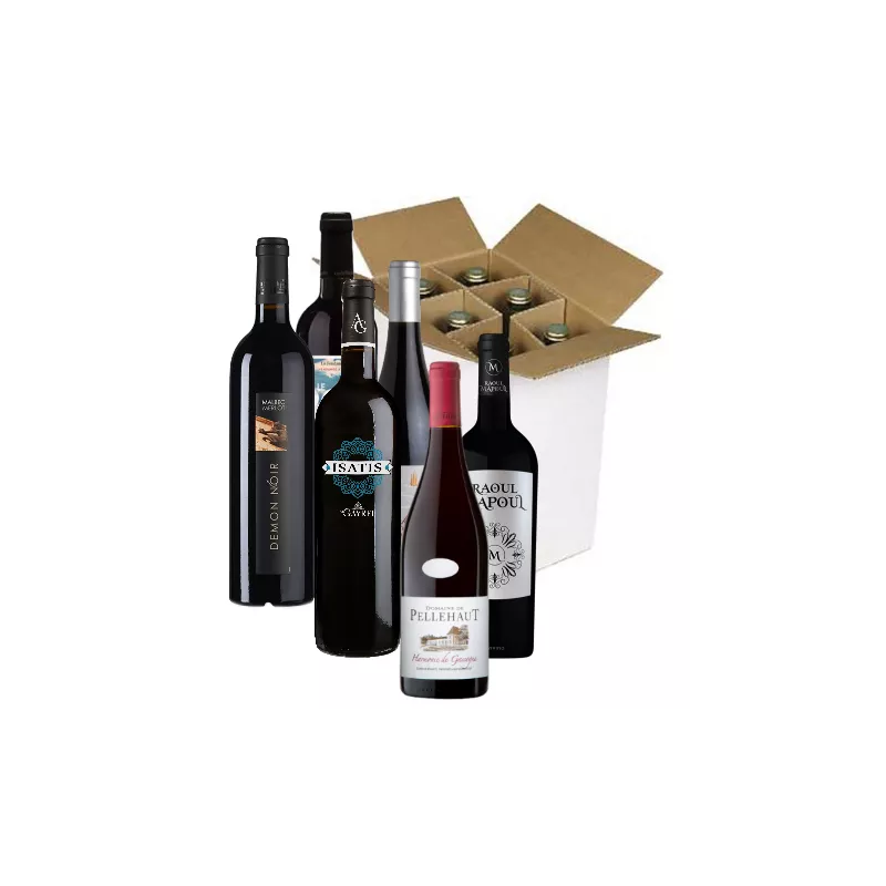 Offre découverte - Vins rouges Petit Prix Plaisir - 6 bouteilles