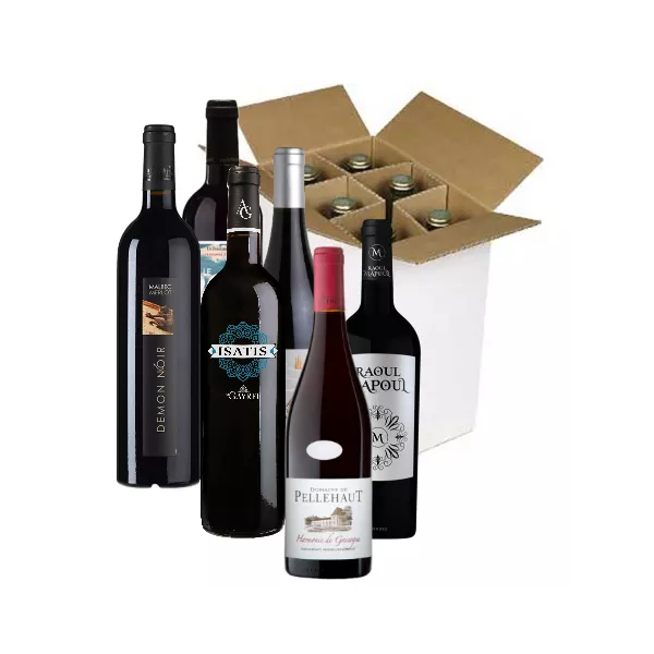 Offre découverte - Vins rouges Petit Prix Plaisir - 6 bouteilles