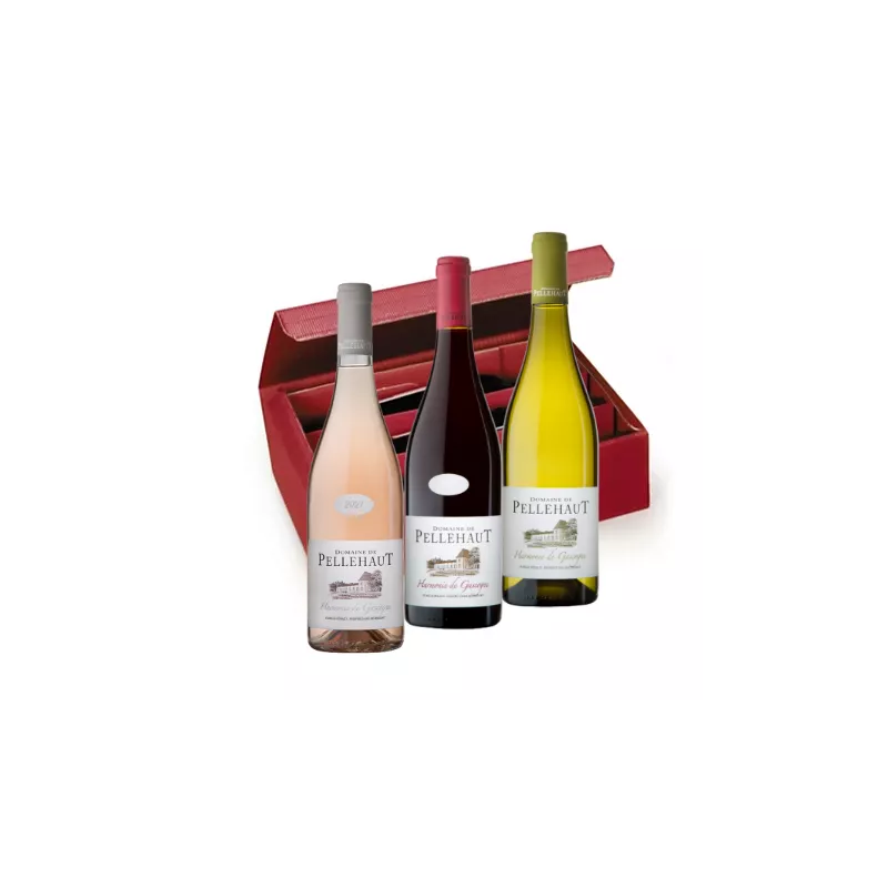Coffret découverte Harmonie de Gascogne - Château Pellehaut - 3 bouteilles
