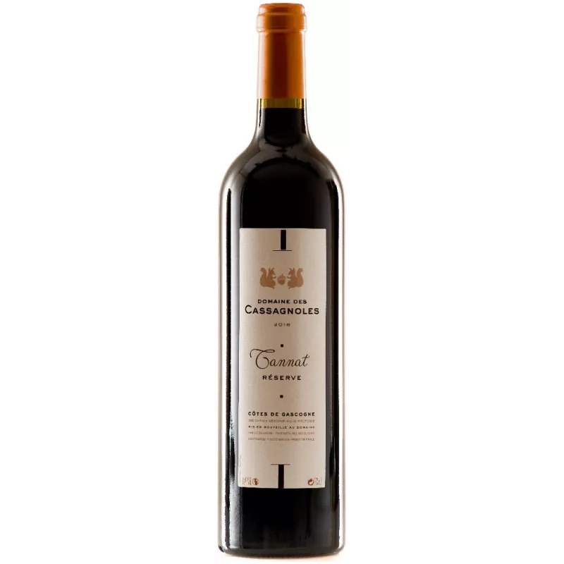 Tannat Réserve 2019 - Domaine des Cassagnoles - 75 cl