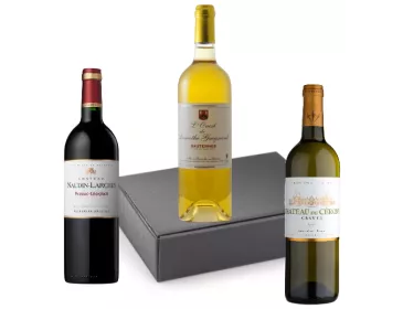 Coffret vin de Bordeaux Graves et Douceurs de Bordeaux