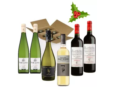 La fête à prix doux - Assortiment de Noël - 6 bouteilles