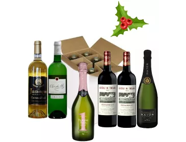Vins du Réveillon - Assortiment de Noël - 6 bouteilles