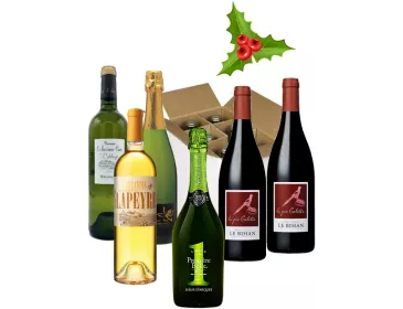 Un Bio Réveillon - Assortiment de Noël - 6 bouteilles