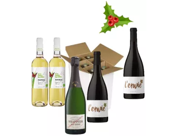 Sans Sulfite Ajouté - Assortiment de Noël - 5 bouteilles
