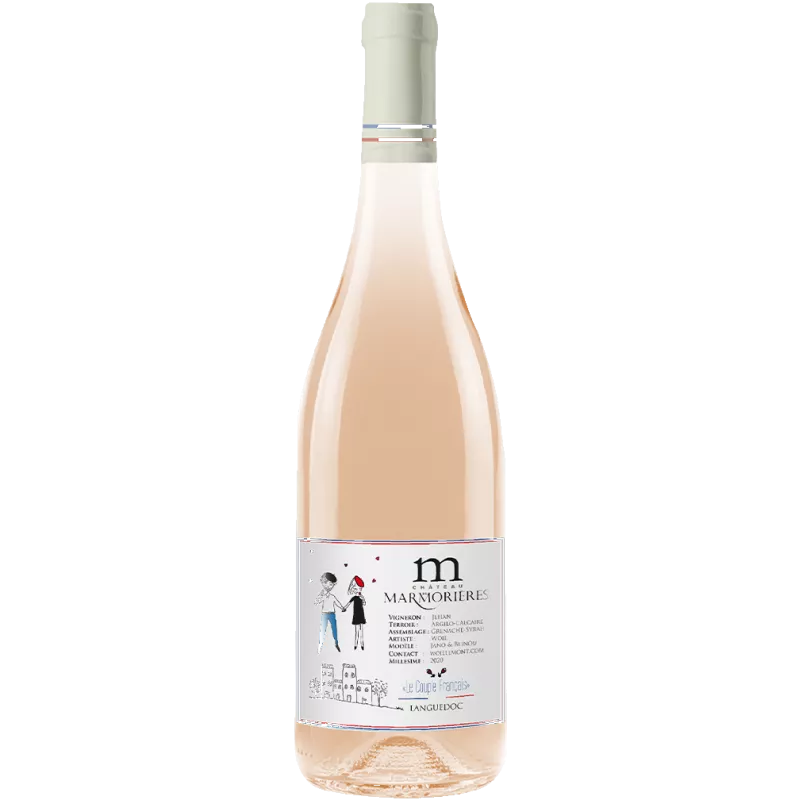 Le Couple Français - Château de Marmorières - 75 cl