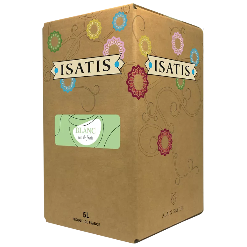 BIB Isatis blanc sec - Alain Gayrel - 5 l