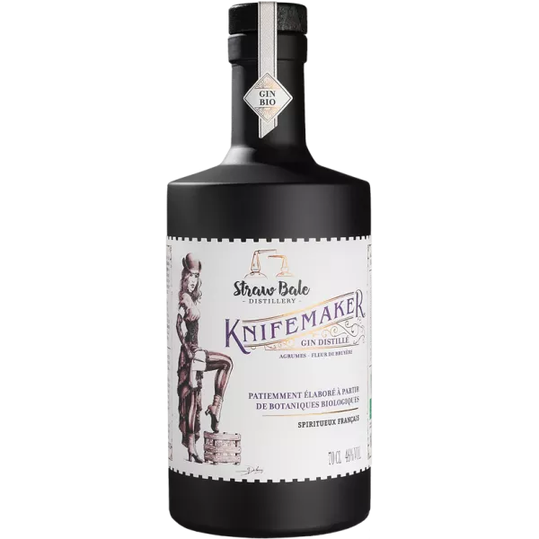 Gin Bio Knifemaker - Straw Bale distillery - 70 cl