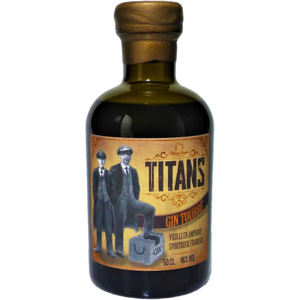 Gin tourbé Titans - Straw Bale distillery, Maison Victors