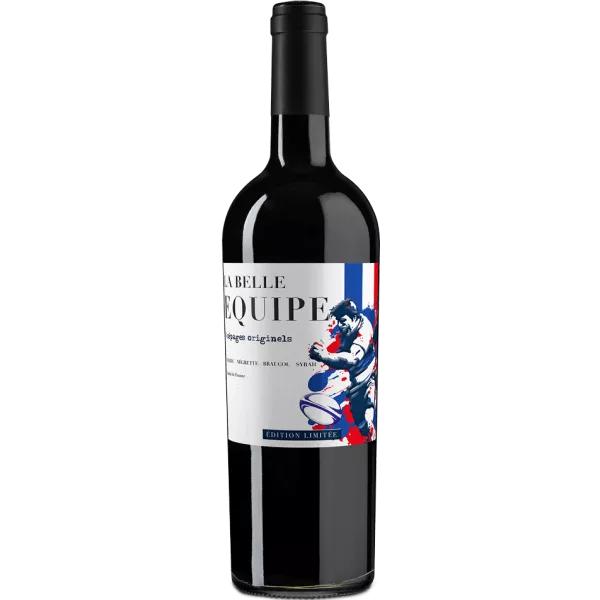 La Belle équipe Edition limitée Rugby - Vinovalie - 75 cl