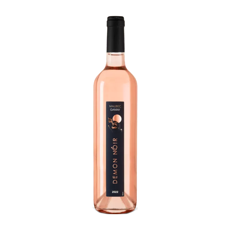 Démon Noir rosé 2022 - Vinovalie - 75 cl