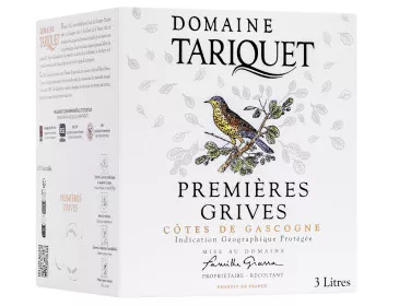 BIB Premières Grives - Domaine Tariquet - 3 l