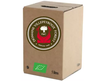 BIB Minervois - Domaine Villepeyroux Forest - 5 l