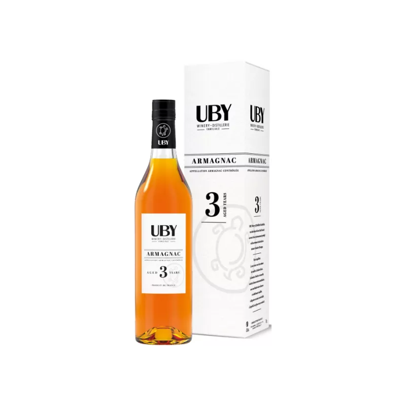 Armagnac 3 ans d'âge - Domaine Uby - 70 cl