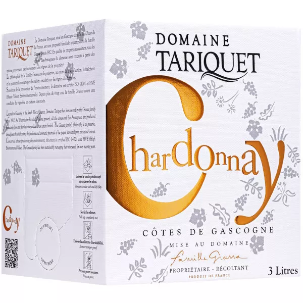 BIB Chardonnay - Domaine Tariquet - 3 l