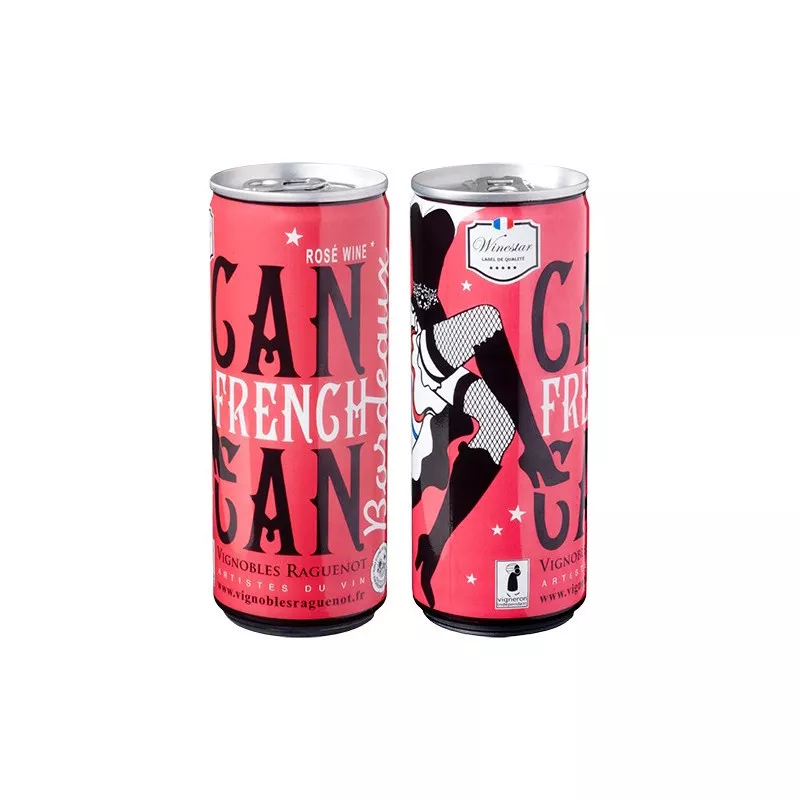 French Can Can Rosé - Vignobles Raguenot - 75 cl