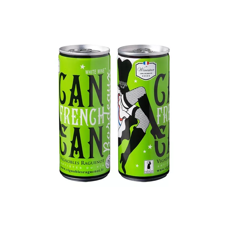 French Can Can Blanc - Vignobles Raguenot - 25 cl French Can Can Blanc - Vignobles Raguenot - 25 cl