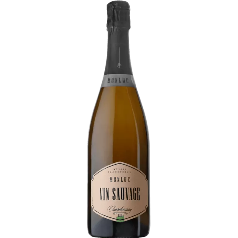 Chardonnay Vin Sauvage brut - Château Monluc - 75 cl