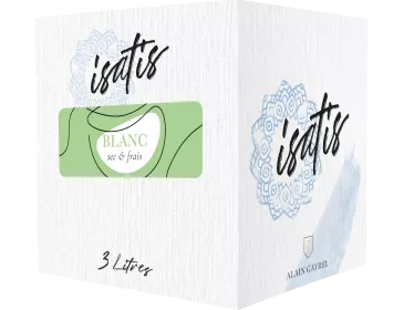 BIB Isatis blanc sec - Alain Gayrel - 3 l - nouveau