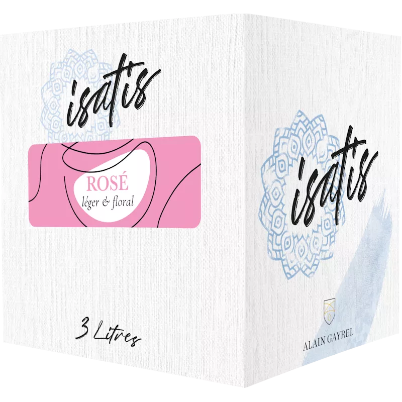 BIB Isatis rosé - Alain Gayrel - 3 l - nouveau