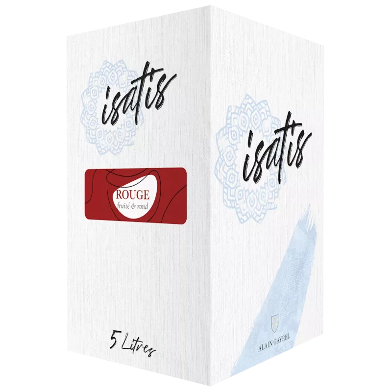 BIB Isatis rouge - Alain Gayrel - 5 l - nouveau