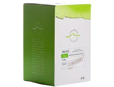 BIB Fenassières blanc - Le Cellier du Pic - 5 l