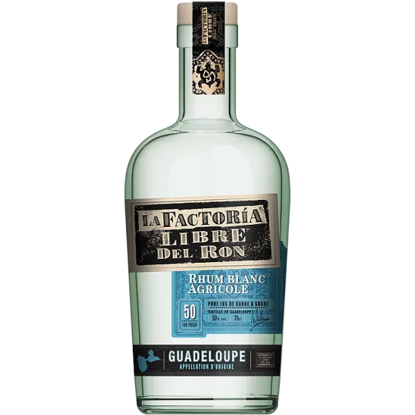 Rhum Guadeloupe -  La Factoria libre del ron - 70 cl