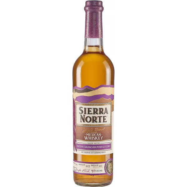 Whisky Maïs violet  - Sierra Norte - 70 cl