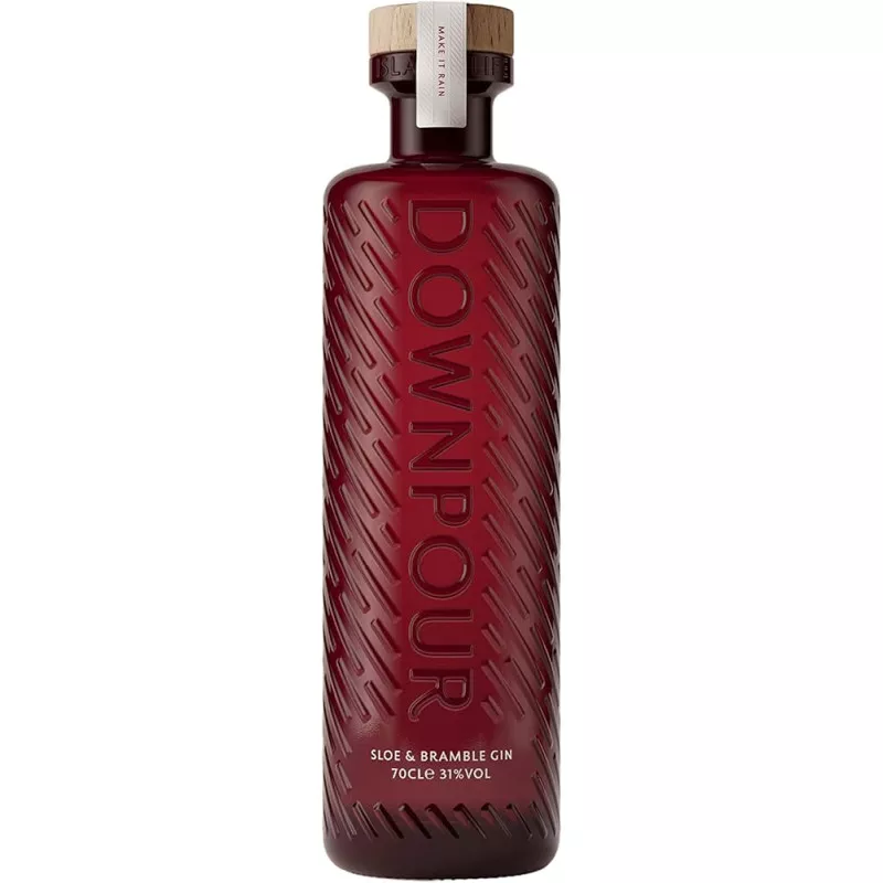 Downpour Sloe and Bramble Gin - North Uist Distillery Co - 70 cl