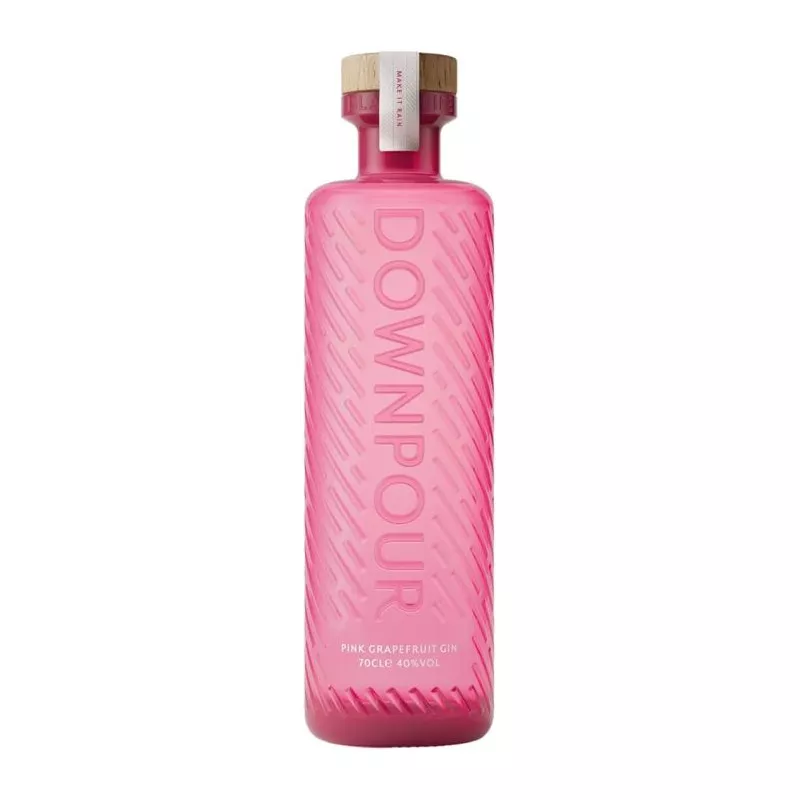 Downpour Pink Grapefruit Gin - North Uist Distillery Co - 70 cl