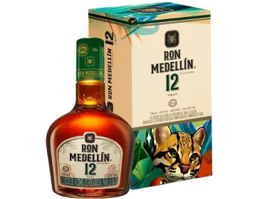 Rhum 12 ans -  Ron Medellin - 70 cl - Etui
