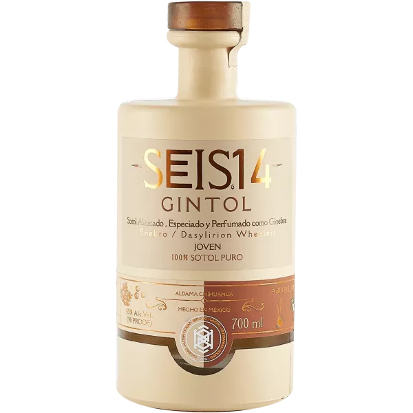 Gin sotol Gintol - Seis 14 - 70 cl