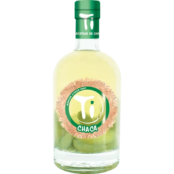 Ti Chaça Menthe Citron Vert - Rhums de Ced' - 70 cl