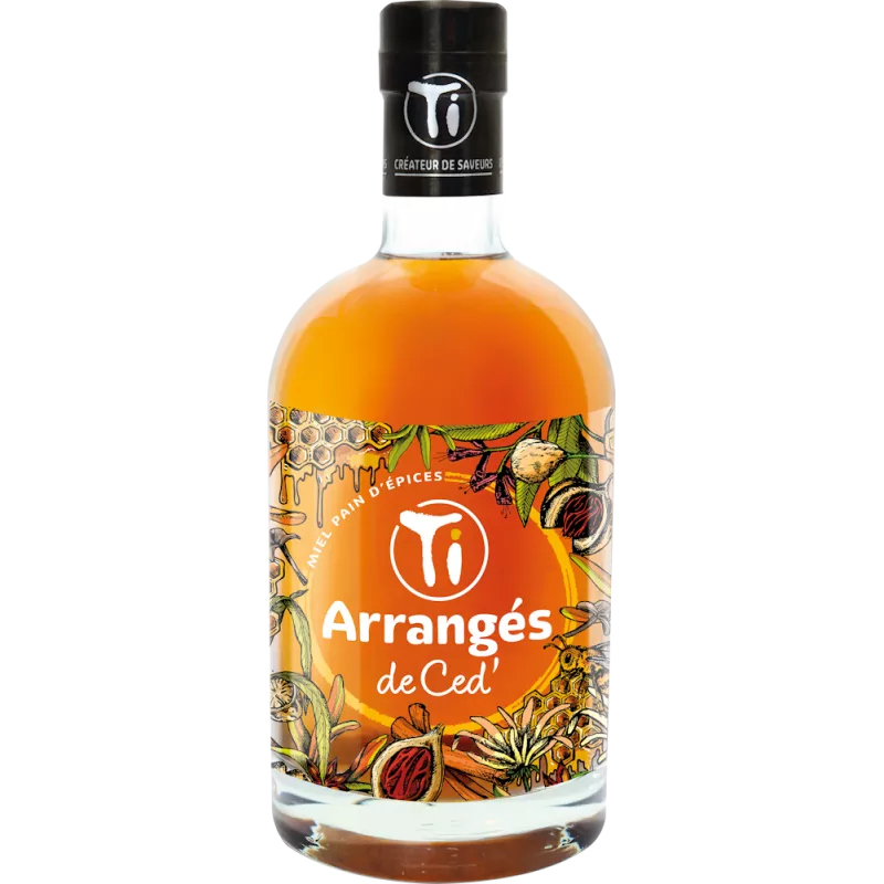 Ti Arrangé Miel Pain d'épices - Rhums de Ced' - 70 cl