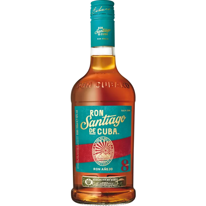Ron Añejo 8 ans - Santiago - 70 cl