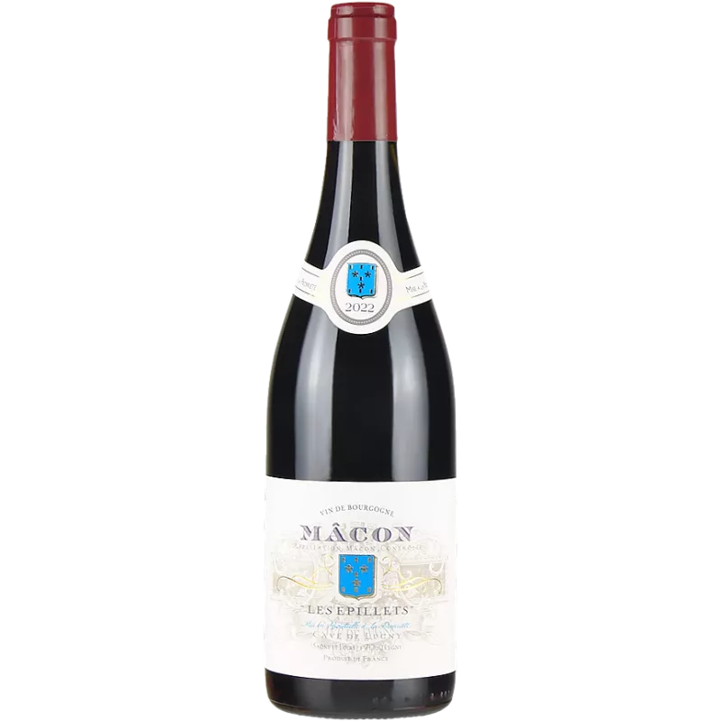 Mâcon rouge Les Epillets - Cave de Lugny - 75 cl