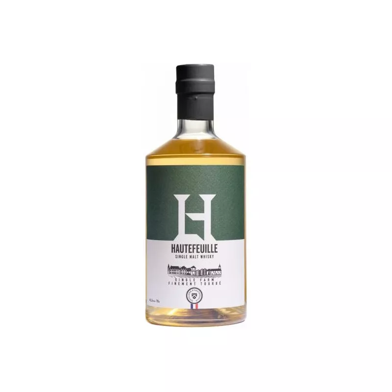 Single Malt Finement Tourbé - Distillerie de Hautefeuille - 70 cl