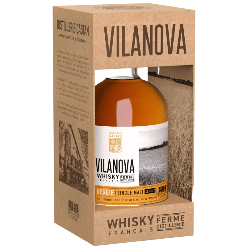 Berbie - Whisky Vilanova - 35 cl avec étui