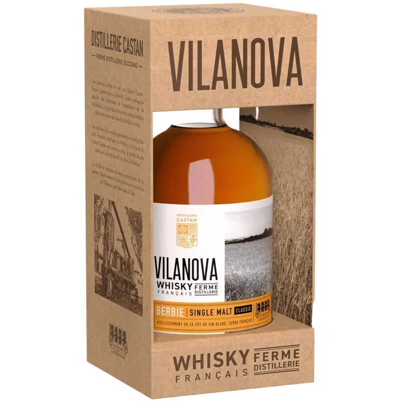 Berbie - Whisky Vilanova - 70 cl en étui